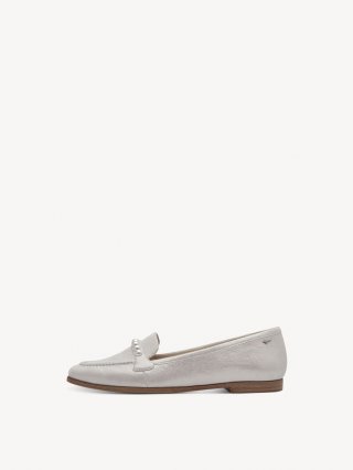 Tamaris Lederslipper - Silber Tamaris Lederslipper - Silber