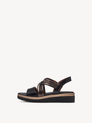 Tamaris Sandalette - Schwarz Tamaris Sandalette - Schwarz