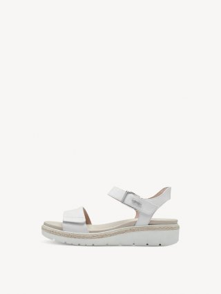 Tamaris Ledersandalette - Weiß Tamaris Ledersandalette - Weiß