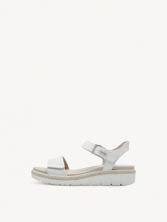 Tamaris Ledersandalette - Weiß Tamaris Ledersandalette - Weiß