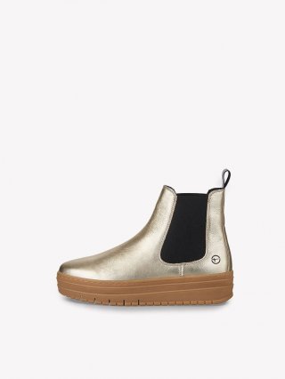 Tamaris Chelsea Boot - Metallic