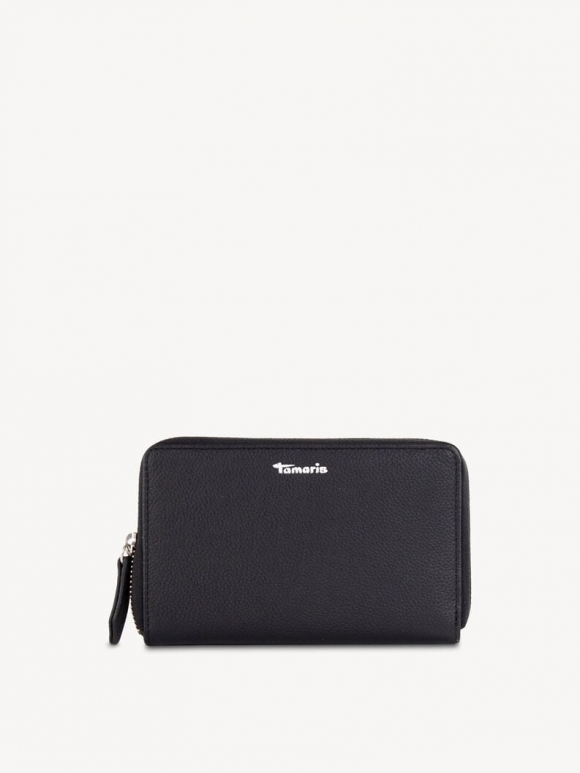 Tamaris Ledergeldbörse - Schwarz Tamaris Ledergeldbörse - Schwarz