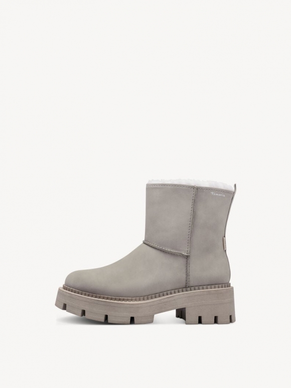 Tamaris Stiefelette - Grau Warmfutter Tamaris Stiefelette - Grau Warmfutter