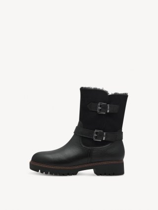 Tamaris Stiefelette - Schwarz Warmfutter Tamaris Stiefelette - Schwarz Warmfutter