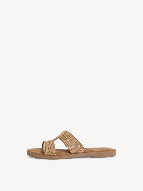 Tamaris Lederpantolette - Metallic Tamaris Lederpantolette - Metallic