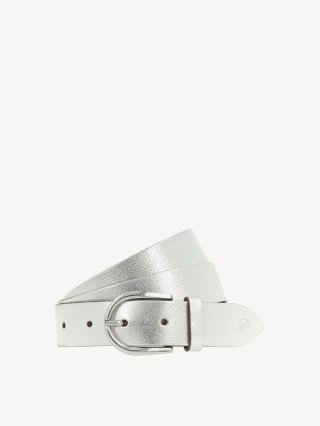 Tamaris Ledergürtel - Silber
