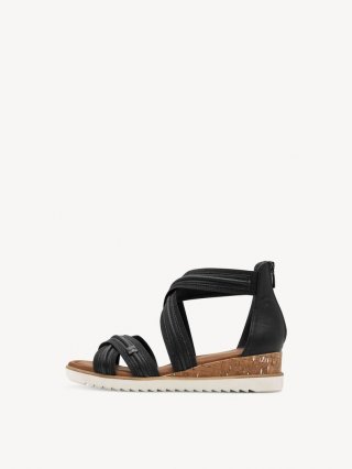 Tamaris Sandalette - Schwarz Tamaris Sandalette - Schwarz