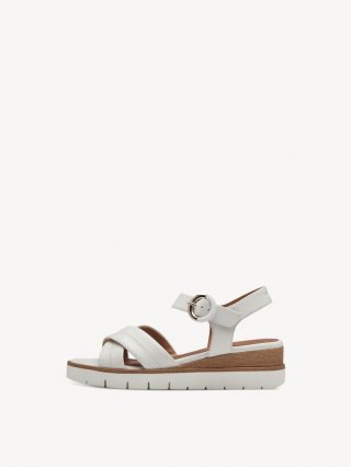Tamaris Ledersandalette - Weiß Tamaris Ledersandalette - Weiß