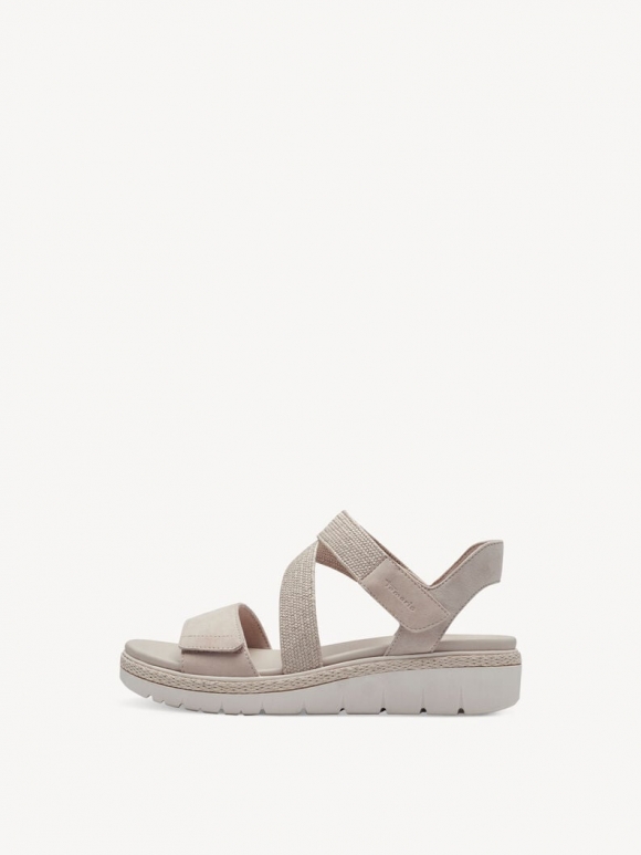 Tamaris Ledersandalette - Beige