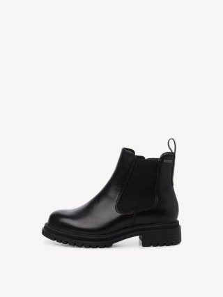 Tamaris Leder Chelsea Boot Gore-tex - Schwarz Tamaris Leder Chelsea Boot Gore-tex - Schwarz
