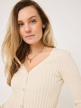 Tamaris Cardigan - Weiß