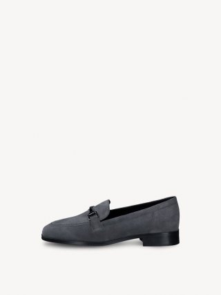 Tamaris Lederslipper - Grau Tamaris Lederslipper - Grau