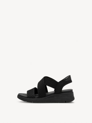 Tamaris Sandalette - Schwarz Tamaris Sandalette - Schwarz
