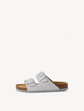 Tamaris Lederpantolette - Grau Tamaris Lederpantolette - Grau