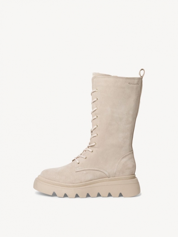 Tamaris Lederstiefelette - Braun