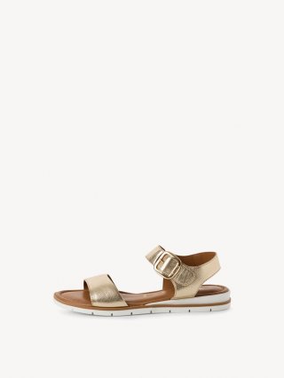 Tamaris Ledersandale - Gold Tamaris Ledersandale - Gold