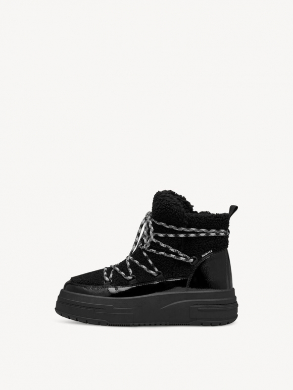 Tamaris Stiefelette - Schwarz Warmfutter