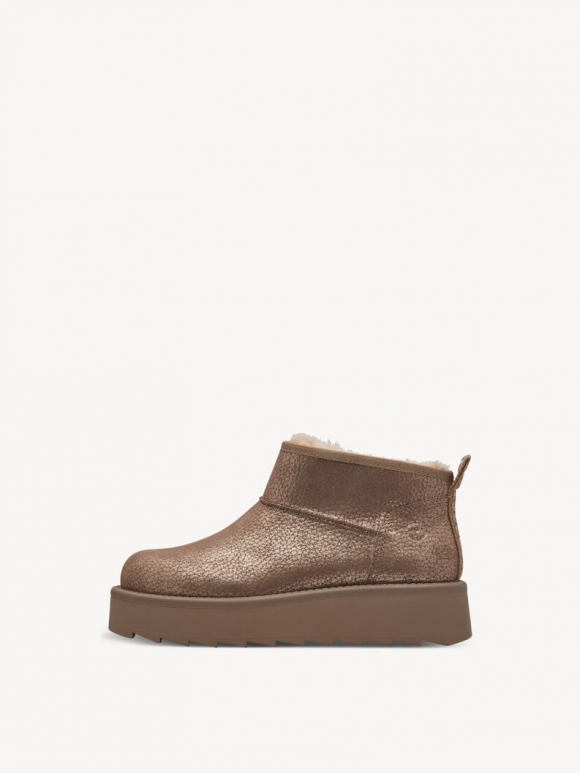 Tamaris Stiefelette - Metallic Warmfutter Tamaris Stiefelette - Metallic Warmfutter