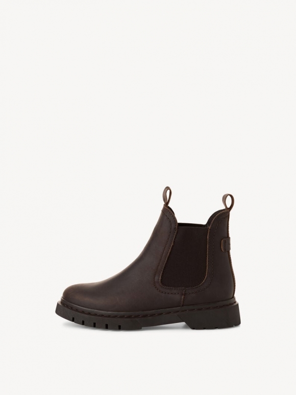 Tamaris Leder Chelsea Boot - Braun Tamaris Leder Chelsea Boot - Braun