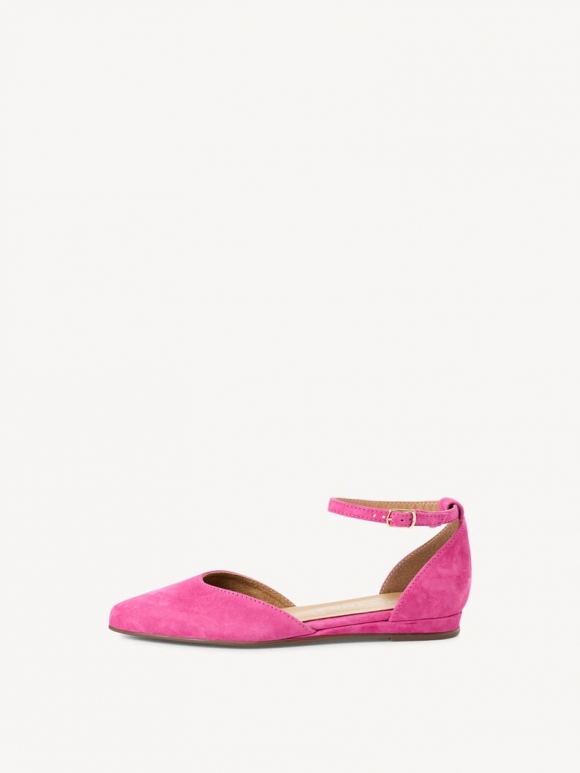 Tamaris Lederballerina - Pink Tamaris Lederballerina - Pink