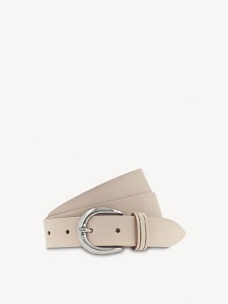 Tamaris Ledergürtel - Beige Tamaris Ledergürtel - Beige
