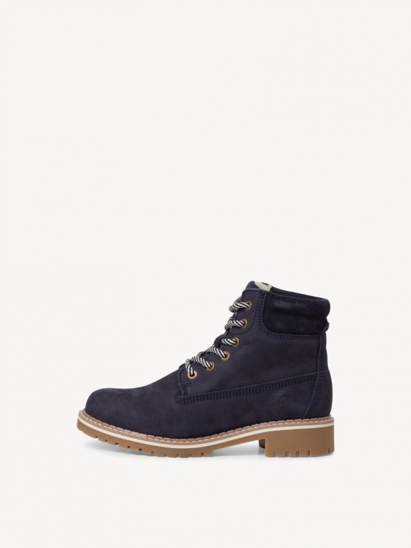 Tamaris Stiefelette - Blau Warmfutter Tamaris Stiefelette - Blau Warmfutter