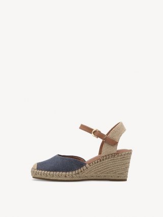 Tamaris Espadrill - Blau Tamaris Espadrill - Blau