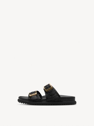 Tamaris Pantolette - Schwarz Tamaris Pantolette - Schwarz