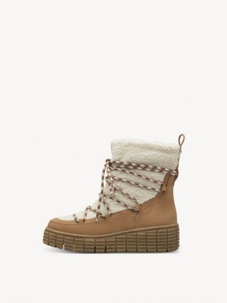 Tamaris Stiefelette - Braun Warmfutter