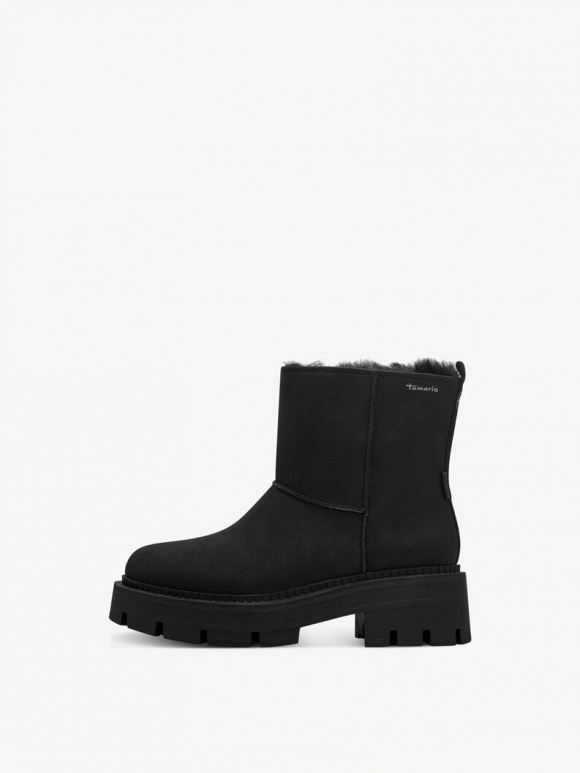 Tamaris Stiefelette - Schwarz Warmfutter Tamaris Stiefelette - Schwarz Warmfutter