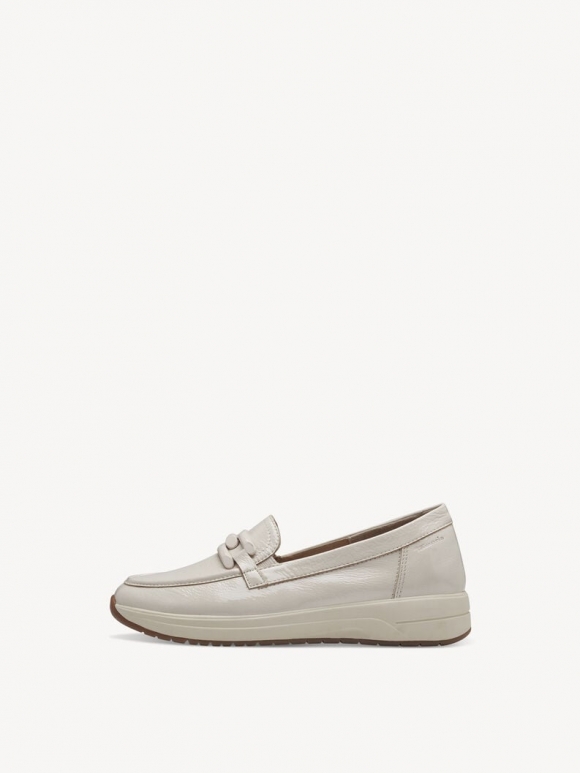 Tamaris Lederslipper - Beige Tamaris Lederslipper - Beige