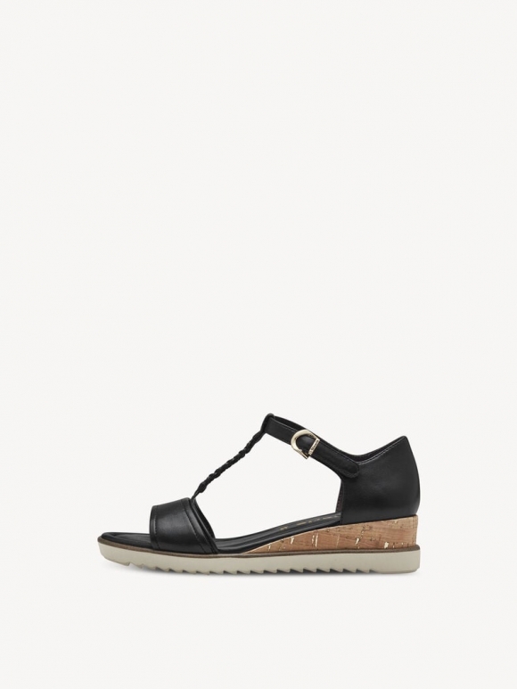 Tamaris Sandalette - Schwarz Tamaris Sandalette - Schwarz