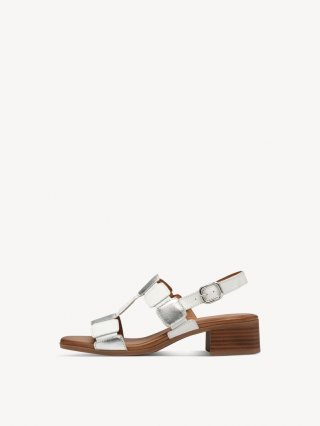 Tamaris Ledersandalette - Weiß Tamaris Ledersandalette - Weiß