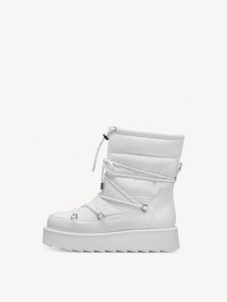 Tamaris Stiefelette - Weiß Warmfutter Tamaris Stiefelette - Weiß Warmfutter