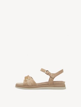 Tamaris Ledersandalette - Braun