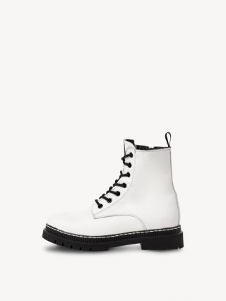 Tamaris Stiefelette - Weiß Warmfutter Tamaris Stiefelette - Weiß Warmfutter