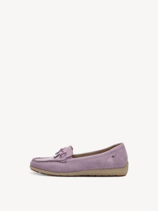 Tamaris Lederslipper - Lila