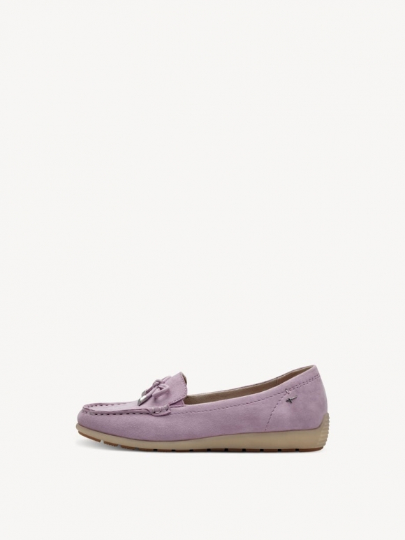Tamaris Lederslipper - Lila Tamaris Lederslipper - Lila