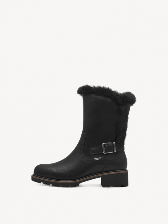Tamaris Stiefelette - Schwarz Warmfutter Tamaris Stiefelette - Schwarz Warmfutter