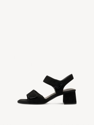 Tamaris Ledersandalette - Schwarz Tamaris Ledersandalette - Schwarz