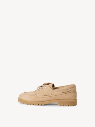 Tamaris Ledermoccassin - Beige Tamaris Ledermoccassin - Beige
