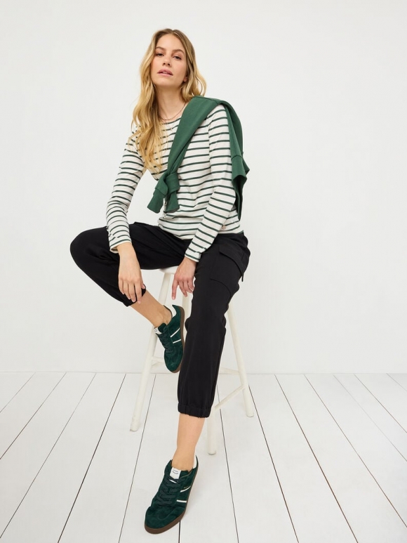 Tamaris Langarmshirt - Weiß Tamaris Langarmshirt - Weiß
