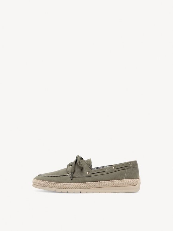 Tamaris Lederhalbschuh - Grün Tamaris Lederhalbschuh - Grün