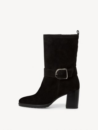 Tamaris Ledercowboystiefel - Schwarz