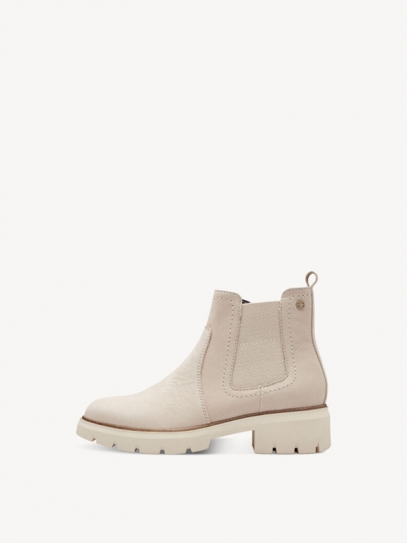Tamaris Chelsea Boot - Beige Tamaris Chelsea Boot - Beige