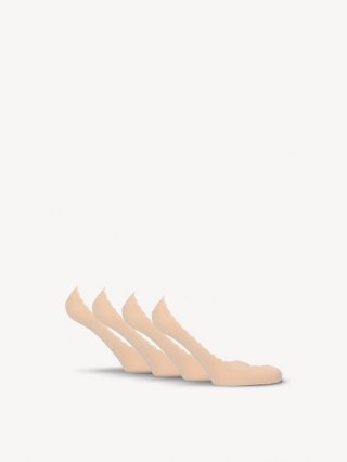 Tamaris Socken 4er-pack - Beige Tamaris Socken 4er-pack - Beige