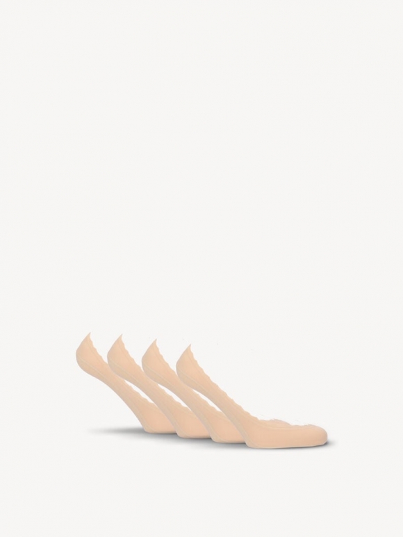 Tamaris Socken 4er-pack - Beige Tamaris Socken 4er-pack - Beige