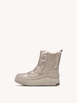 Tamaris Stiefelette - Beige Warmfutter Tamaris Stiefelette - Beige Warmfutter