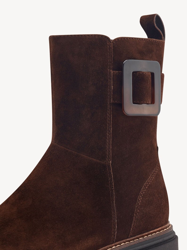 Tamaris Lederstiefelette - Braun