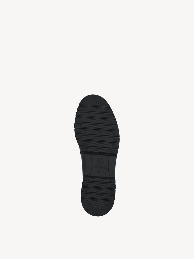 Tamaris Lederslipper - Schwarz